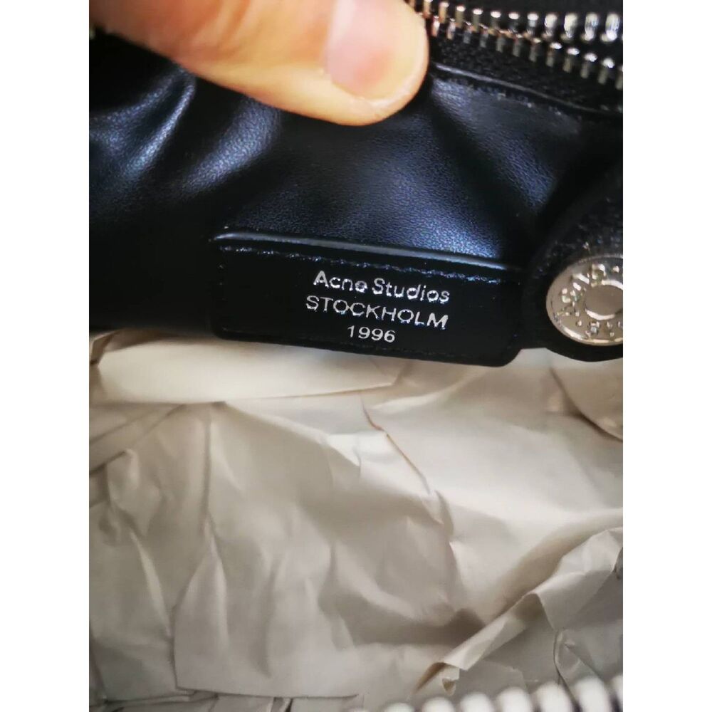 Acne Studios Women's Crossbody Bag Multi-Pocket Black Small Bag - Picture 6 of 6